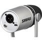 SHURE MV7 Dynamic Podcast Microphone with USB / XLR Outputs, 3.5mm Audio Port, Auto Level Mode for Recording Gaming Vlogging