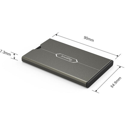 SmallRig Slim Memory Card Storage Case Holder with Sim Card, Tray Pin, SD, TF Micro SD Card Slots | 2832B