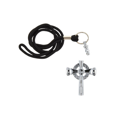 Vic Firth Vickey Quick Release Drum Tuning Key with Lanyard and Cast Metal Tool for Drummers