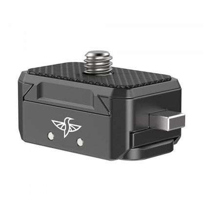 UUrig by Ulanzi R072 Hummingbird Quick Release Mount Base with Locking Function and Push Button Control for GoPro and other Action Cameras