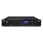 KEVLER GX-7000 1500W X2 High Power Integrated Amplifier with USB and Bluetooth Function, LCD Display, 3 Microphone Input, Mic Priority Function, Feedback Reducer, Mic and Effects Master Control and Speakon Terminal