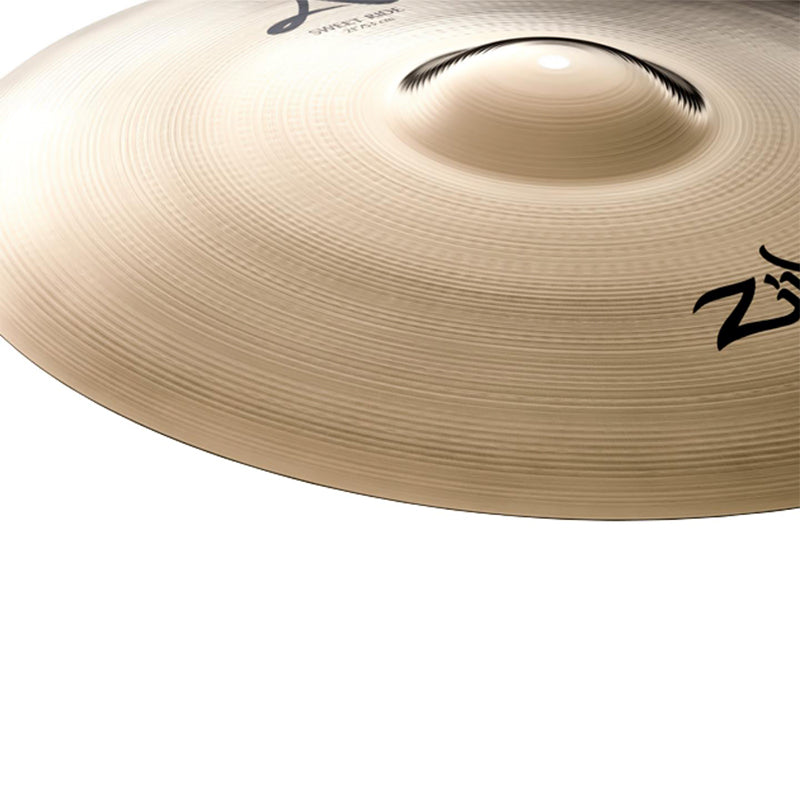 Zildjian A20079 A Series 21" Sweet Ride Brilliant Cymbal with Low-Mid Pitch, Medium Thin Weight, Short Sustain