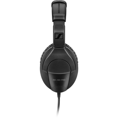 Sennheiser HD 280 PRO Circumaural Closed-Back Professional Monitor Headphones Foldable with 3m Coiled Cable High Ambient Noise Attenuation (New Model)