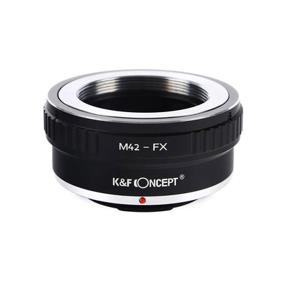 K&F Concept M42-FX High Precision Lens Adapter Mount for M42 Mount Lens to Fujifilm X-Mount Body Mirrorless Camera