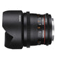 Samyang 10mm T3.1 VDSLR Wide Angle Manual Focus Lens for Canon EF-Mount Cameras | SYCV10M-C