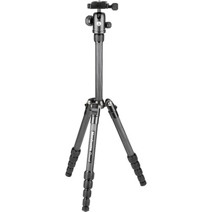 Manfrotto MKELES5CF-BH Element Carbon Fiber Aluminum Small Traveler Tripod for Photography, Vlogging (Black)