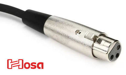 Hosa PXF-110 Unbalanced Interconnect Cable - XLR Female to 1/4-inch TS Male - 10 foot