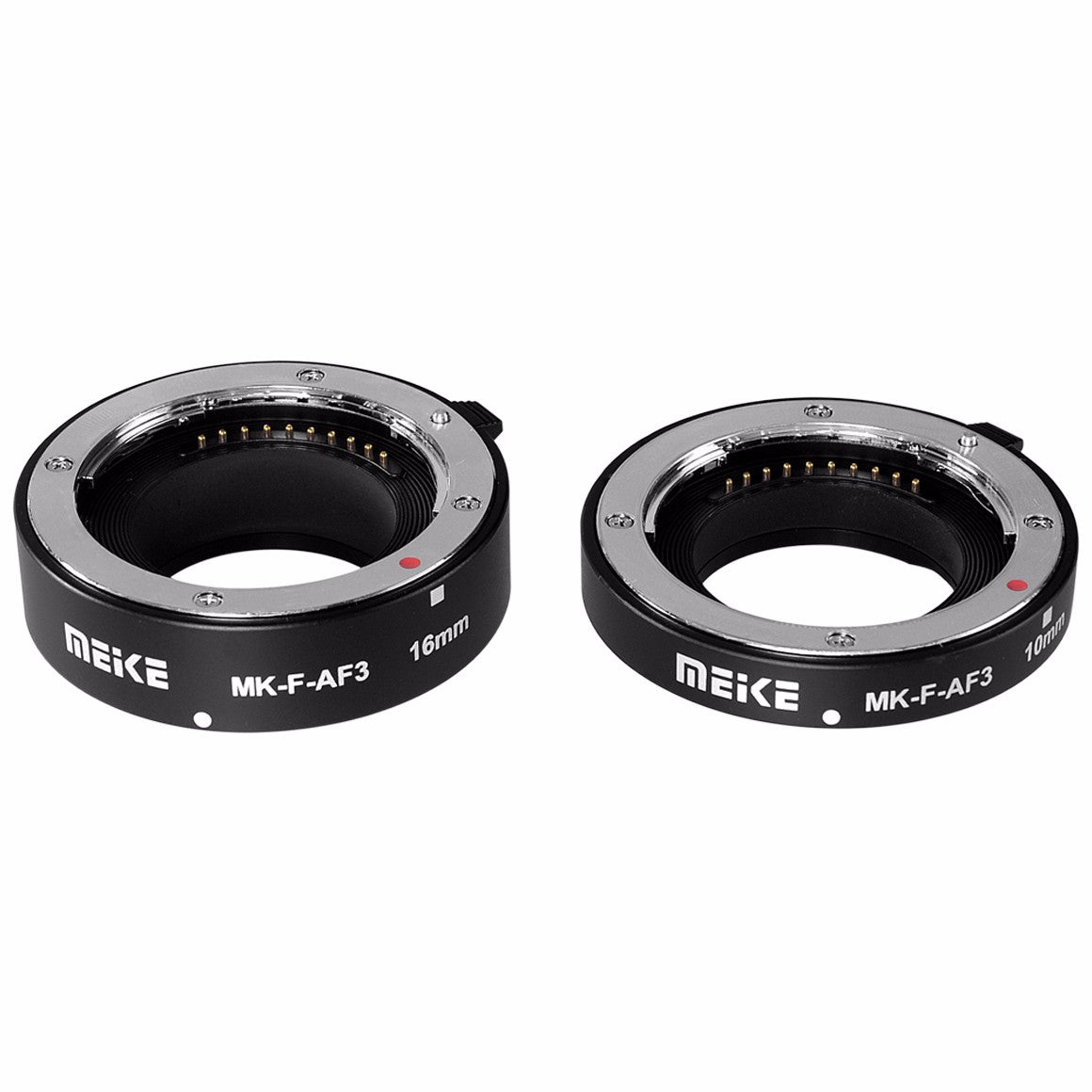 Meike MK-F-AF3A Metal Auto Focus Macro Extension Tube 10mm 16mm for  FUJIFILM Fuji Camera