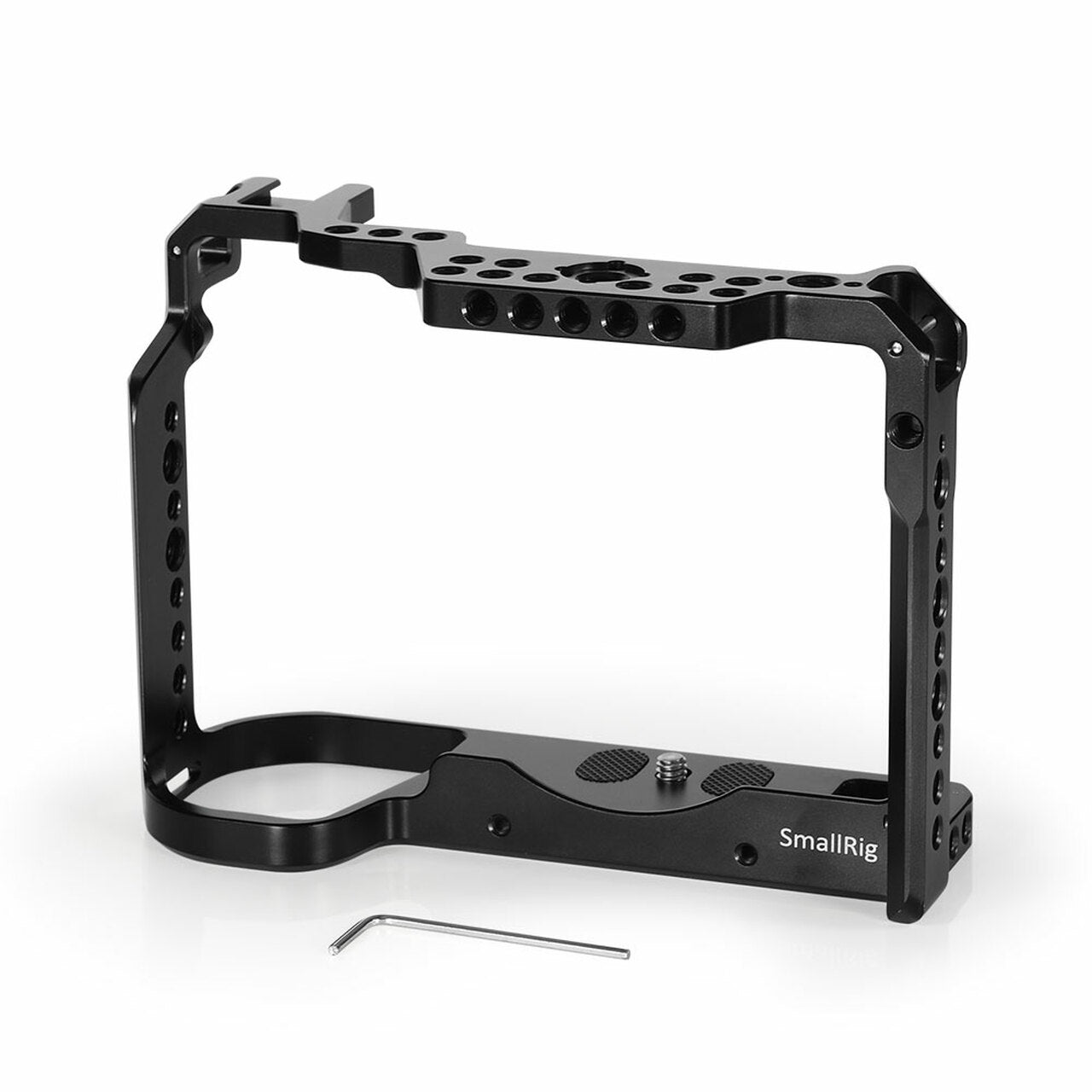 SmallRig Camera Cage for Panasonic Lumix DC-S1 and S1R with NATO Rail Cold Shoe Strap Slots CCP2345
