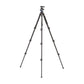 Benro TAD Adventure Series Quick Release Aluminum Tripod with Ball Head, 17.6 lb / 26.5 lb Payload, 4 Section Legs, 90 Degree Notch for Photography, Videography (Available in 60.2", 65.4")