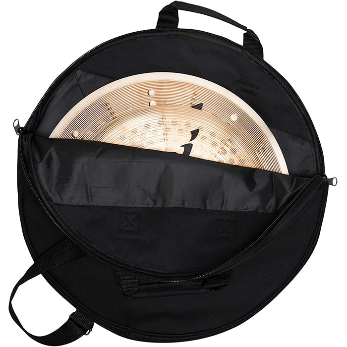 Zildjian Basic Cymbal Bag 20" 22" with Strap and Metal Hardware for Musicians (Black) | ZCB20, ZCB22D