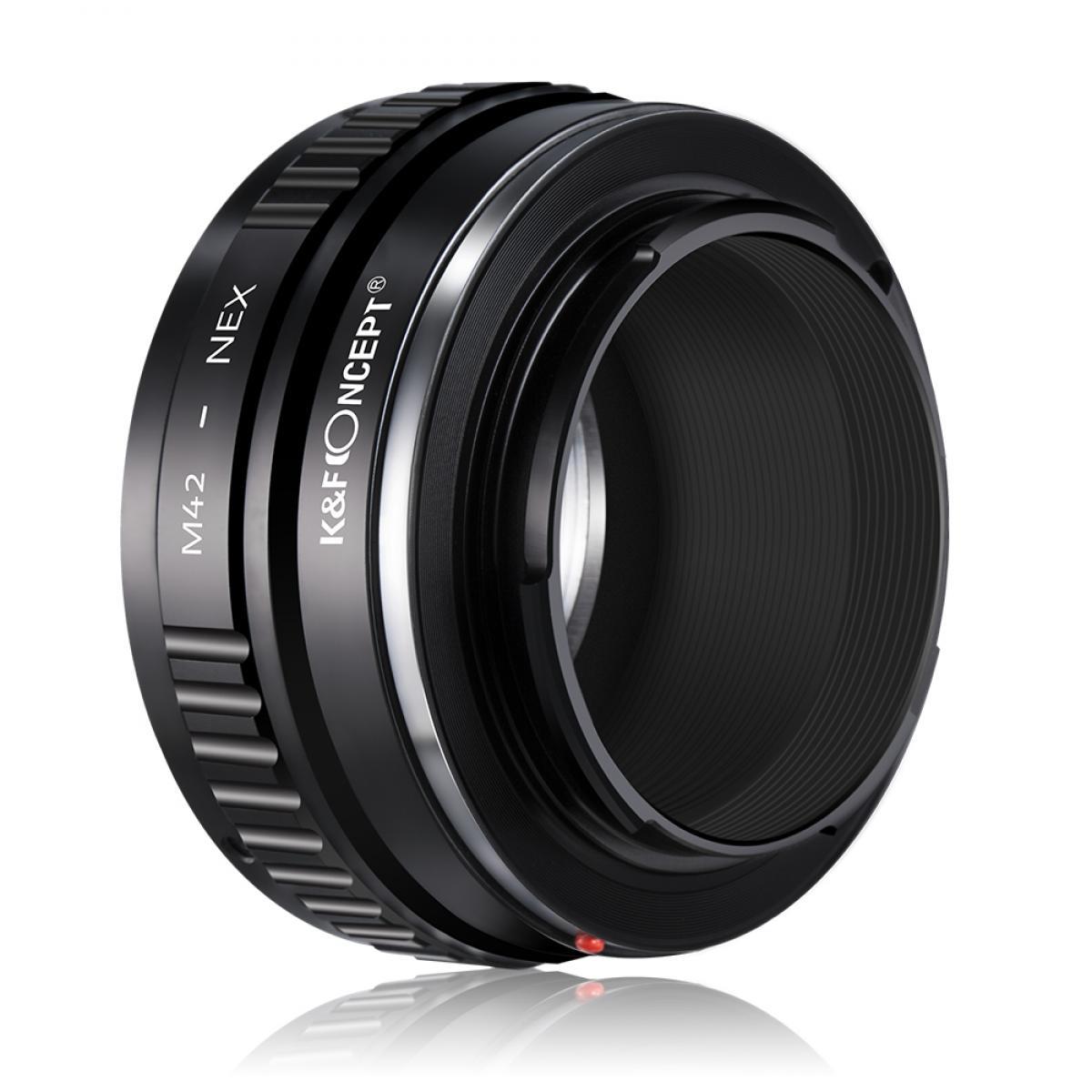 K&F Concept M42-NEX High Precision Lens Adapter Mount for M42 Mount Lens to Sony E-Mount Body Mirrorless Camera