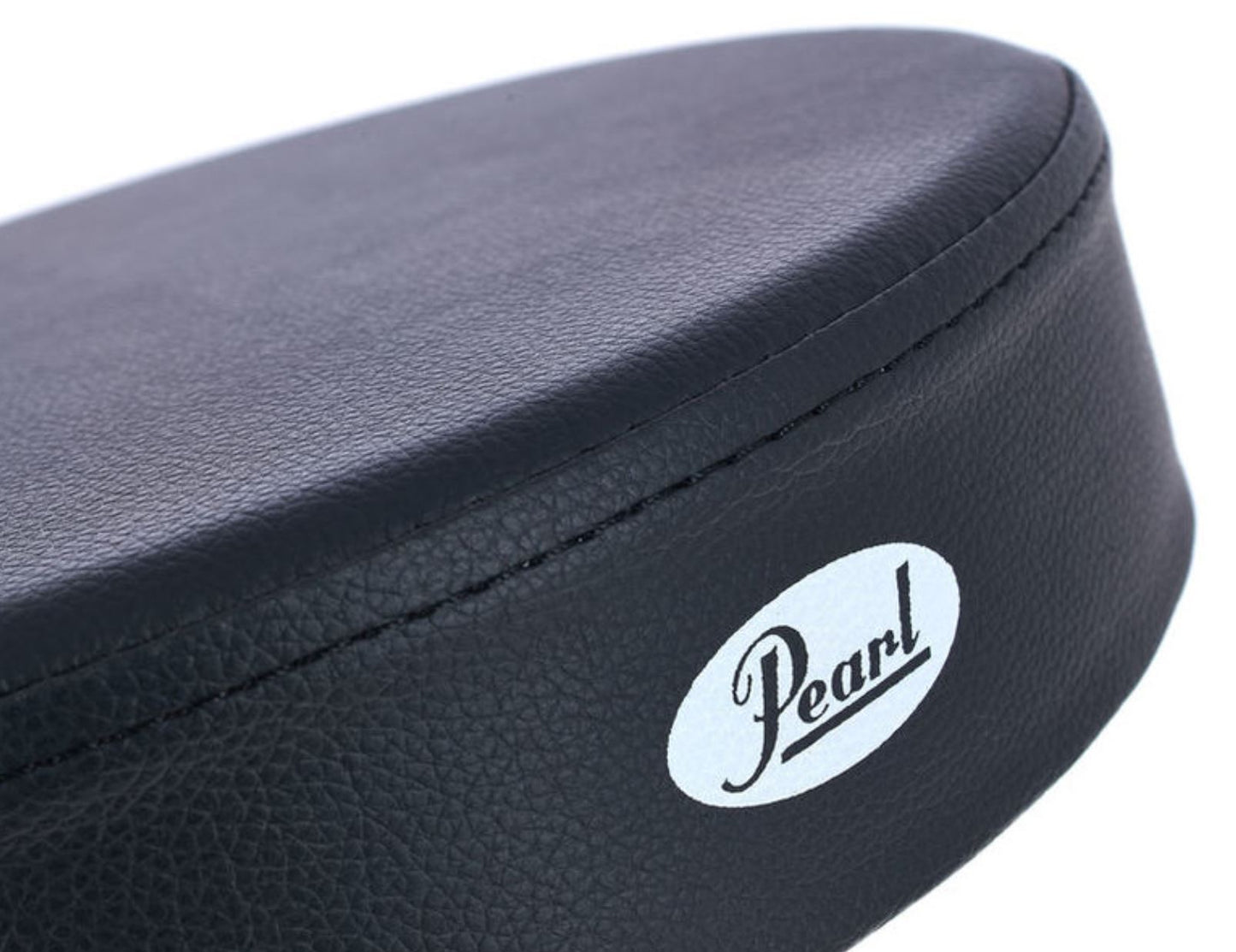 Pearl D790 Drum Throne Lightweight Vinyl Cover Seat with Double-Braced Tripod Legs Adjustable Chair Height 65cm Stop-Lock