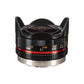 Samyang 7.5mm f/3.5 UMC Manual Focus Wide Angle Fisheye Lens for Micro Four Thirds MFT Mirrorless Camera | SY75MFT-B
