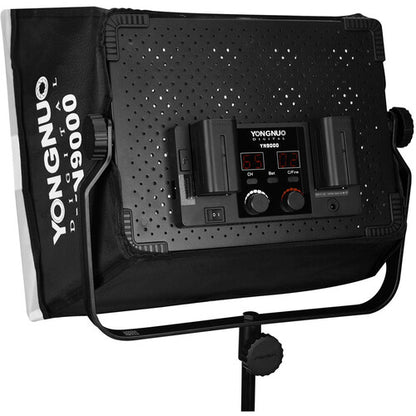 [CLEARANCE] Yongnuo YN9000 Bi-Color 3200k-5600k LED Light Panel for Studio, Youtube, Photography, Lighting