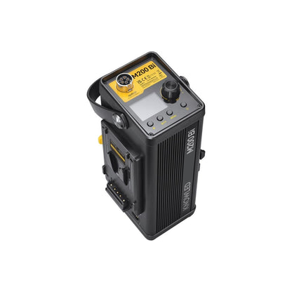 Godox 200W Knowled Daylight / Bi-Color LED Light with Bluetooth Control, 5600K Color Temperature, 4 Effect Presets for Professional Filmmaking | M200D, M200BI