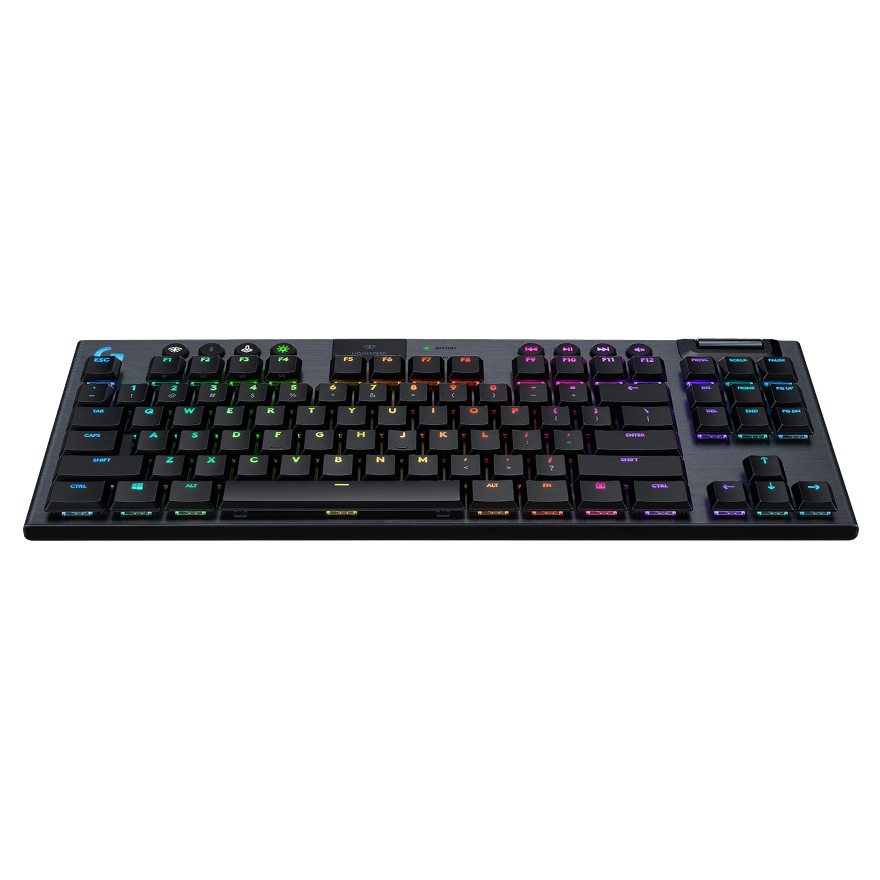 Logitech G913 TKL LIGHTSPEED RGB Wireless Mechanical Gaming Keyboard  Tenkeyless with Low Profile Keys, Bluetooth Support for PC and macOS (GL  Clicky / 