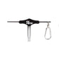 Vic Firth Vickey 2 High Tension Drum Key with Plastic Grip for Marching Snare and Tenor Heads