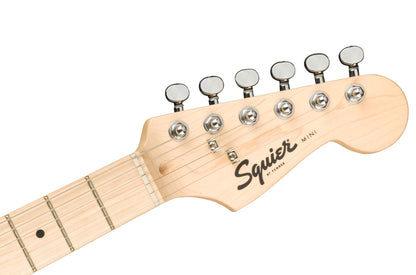 Squier by Fender Mini Jazzmaster HH Electric Guitar SQ MINI JAZZMASTER HH LRL with Maple Fingerboard 2 Humbucking Pickups (3 Colors)