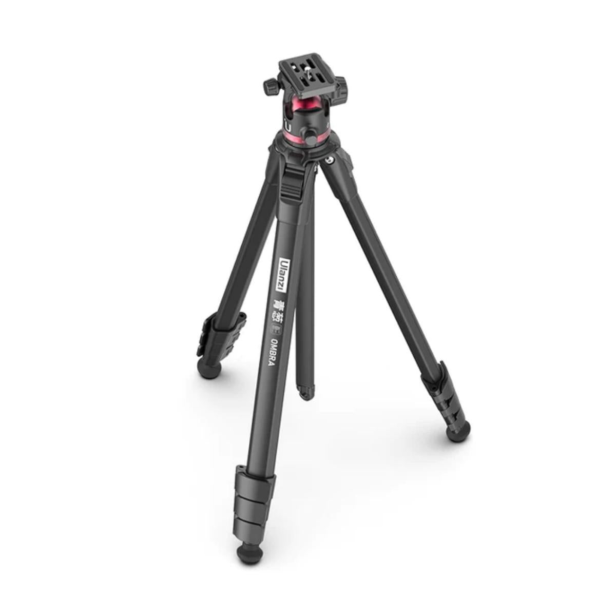 Ulanzi Ombra Video 63-Inch Quick Release Travel Tripod with 8kg Load Capacity, 360 Degree Rotatable, Smartphone Holder, Carrying Bag | 3029