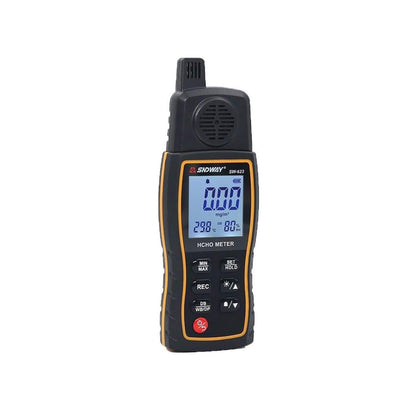 Sndway SW-623 Indoor Digital Formaldehyde Gas Concentration Meter HCHO Portable Detector with LCD Screen, Auto-backlight, Alarm Display and Sound
