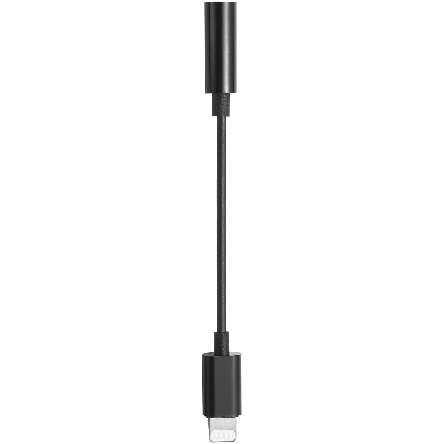 Godox GAC-IC6 3.5mm TRSS Female to Lightning Adapter Audio Cable (10.3cm) Headphone Jack Dongle Black