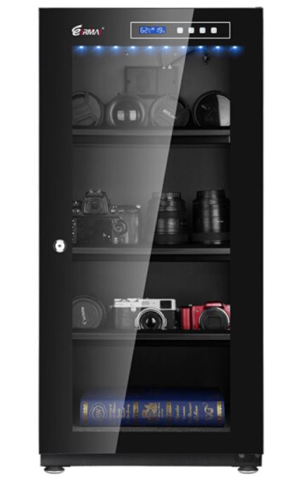 [CLEARANCE] Eirmai 120L Electronic Digital Dry Cabinet Dehumidifying Box with Touchscreen and Automatic AI Smart Control - 120 Liters (MRD-128T)