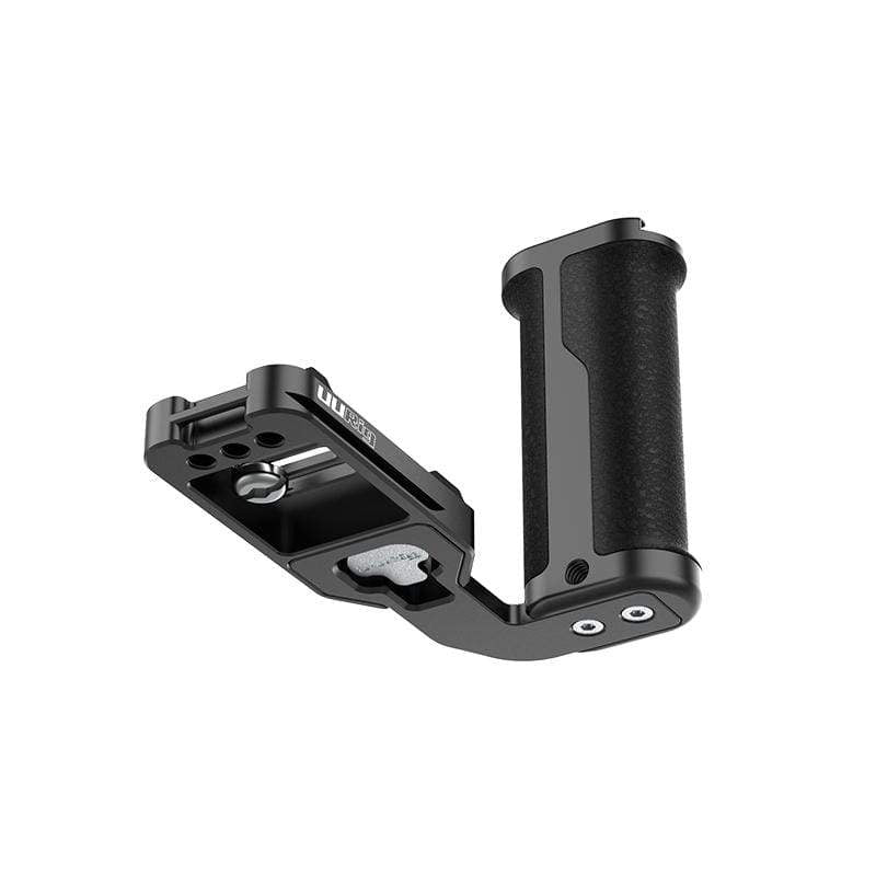 UURig by Ulanzi R043 Universal Side Handle Vertical Shooting L Plate Bracket with Cold Shoe for Microphone Light