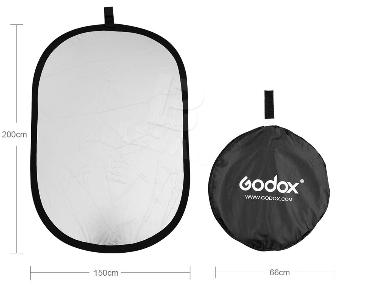 Godox RFT-01 B Level 2-in-1 Portable Multi-Disc Reflector Board 150*200CM