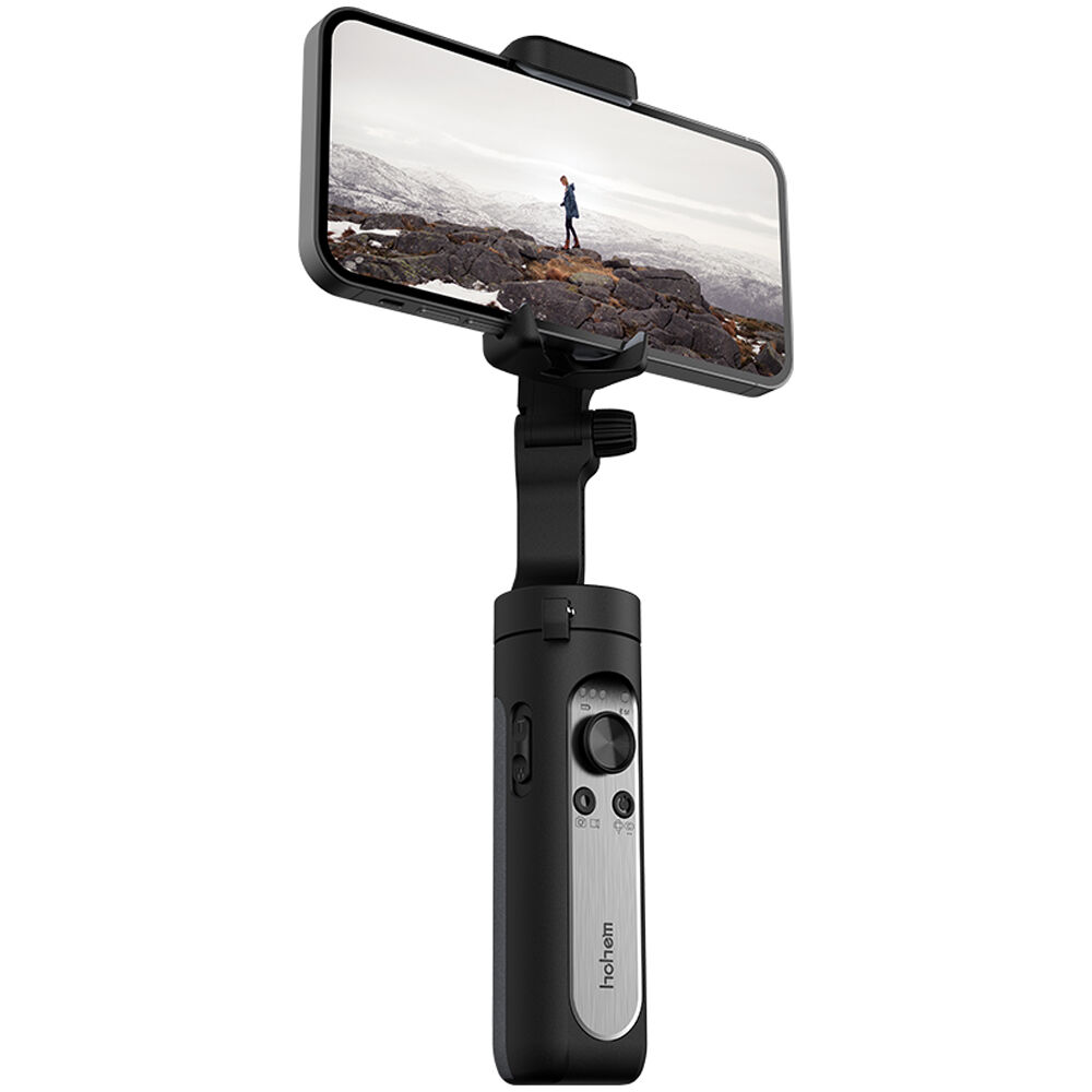 Hohem iSteady X2 3-Axis Smartphone Gimbal Stabilizer 10h Runtime with Wireless Remote Face and Object Tracking