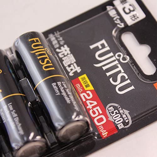 Fujitsu HR-3UTHC HR3UTHC Nickel-Metal Hydride Rechargeable Battery High Capacity Type
