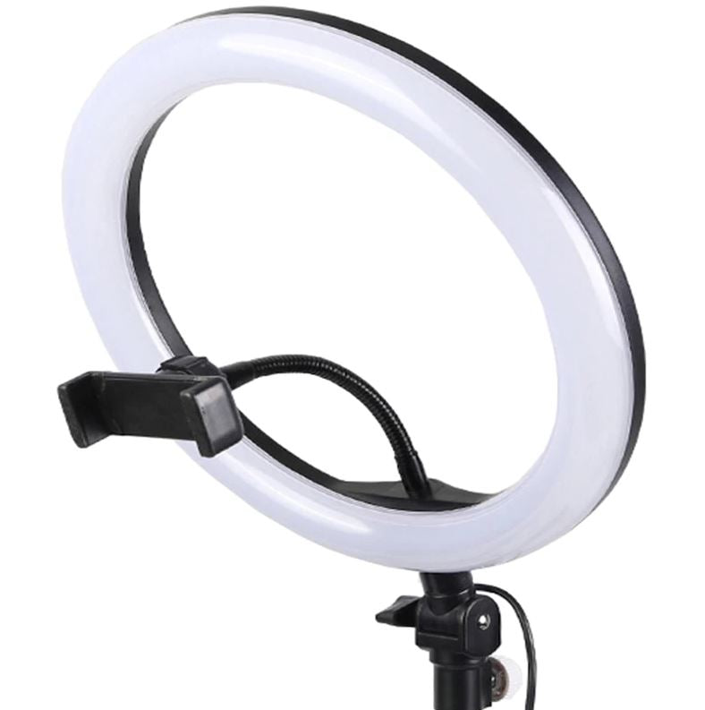 Pxel RK20 10-inch Bi-Color Ring Light USB Interface with 65cm Tabletop Tripod