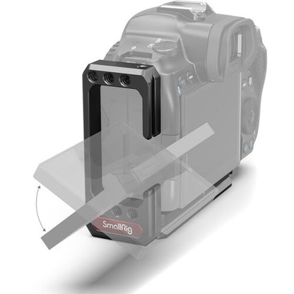 SMALLRIG 2976 Lightweight Aluminum L-Bracket for Canon EOS R5 and R6 Mirrorless Digital Cameras