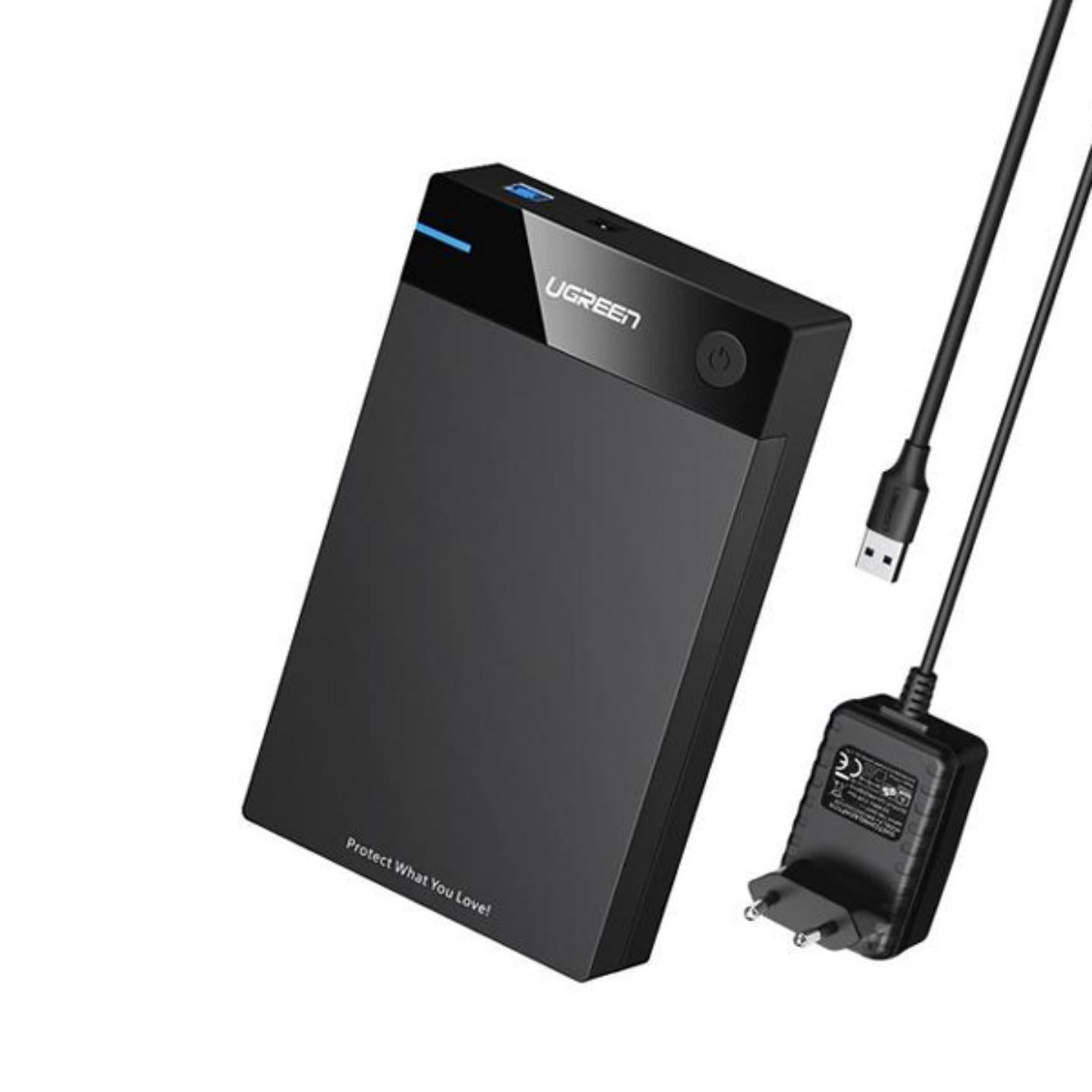 UGREEN USB3.0 Harde Schijf Behuizing 3.5 inch SATA I/II/III UGREEN USB3.0 Harde Schijf Behuizing 3.5 inch SATA I/II/III