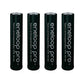 Panasonic Eneloop Pro BK-4HCCE-4BT Rechargeable Battery AAA Pack of 4 (Black)