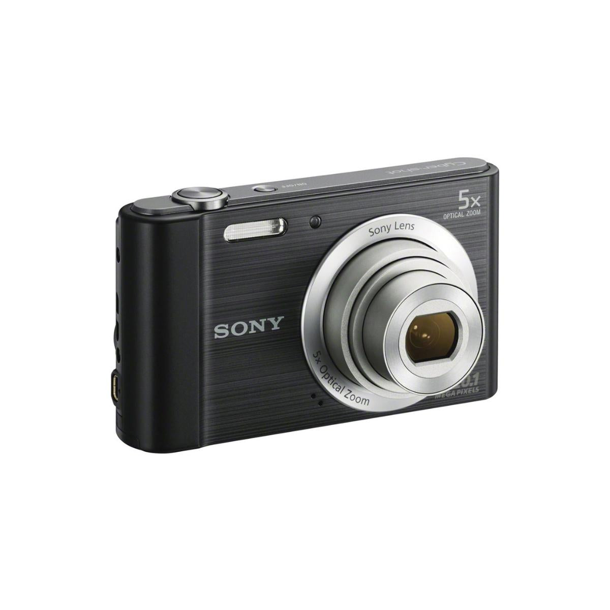 Sony DSC-W800 DSC-W810 Compact Digital Cyber-shot 720P HD Camera with 20.1  Megapixels, 5x / 6x Optical Zoom (Black)