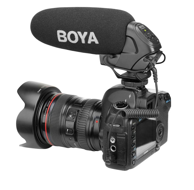 Boya BY-BM3031 On-Camera Super Cardioid Shotgun Microphone for Camera