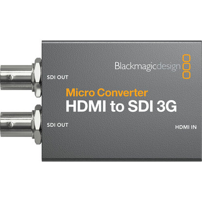 Blackmagic Design Micro Converter HDMI to SDI 3G with Power Supply, Compact, Rugged Design