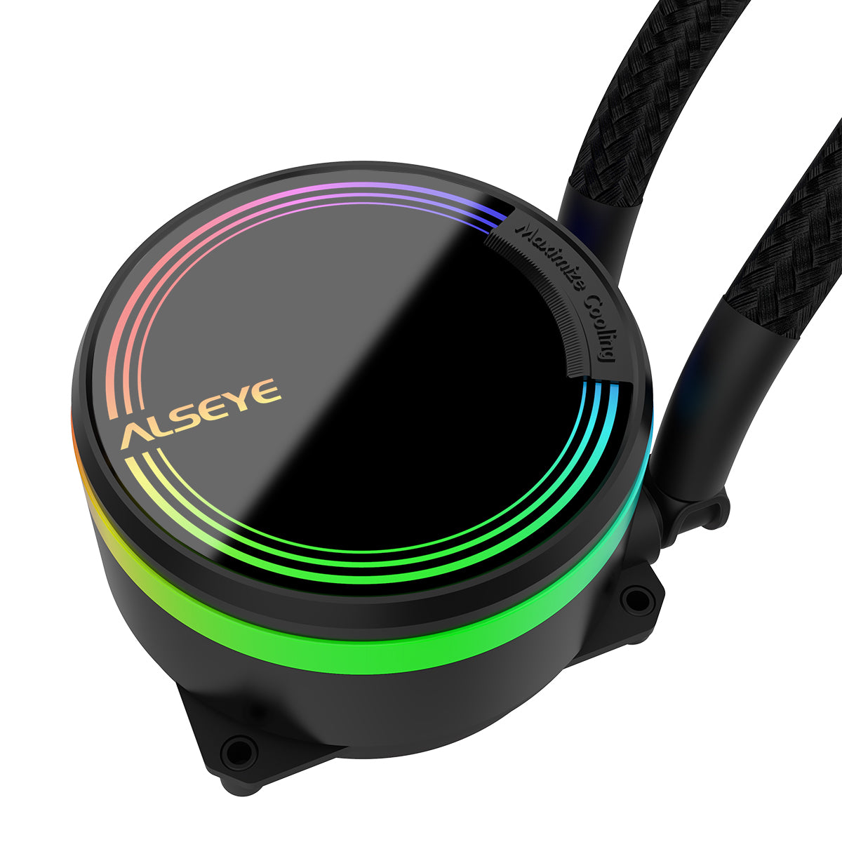 Alseye M120 Max Series Liquid Cooler with RGB Lighting for Intel and AMD Processors