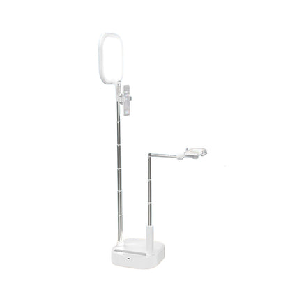 [CLEARANCE] Ulanzi K14 LED Panel Fill Light Phone Stand Rechargeable Wireless with Bluetooth Remote Control, Two 360 Rotatable Holders, 3 Color Temperature for Live Streaming