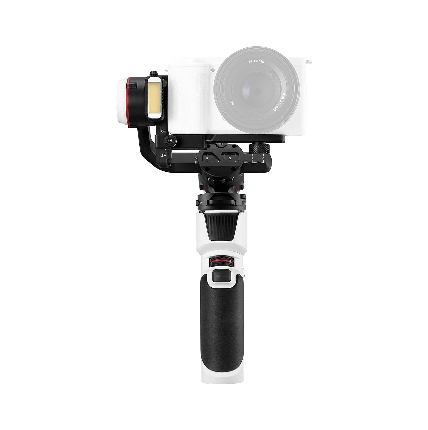 Zhiyun Crane M3 Camera 3-Axis Gimbal Stabilizer Kit with Built-in Bi-Color LED Fill Light, Tripod, 8 hrs Battery Life, Quick Release 4.0 System, 1.22" OLED Touch Display, 6.55mm Microphone Audio Port for iPhone & Android Phone
