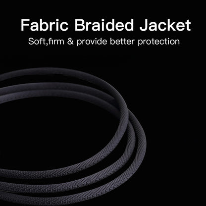 [CLEARANCE] Vention 3.5mm Male to Female Cotton Braided Cable 1.5-Meters (BHB) Audio Extension Cord for Smartphones
