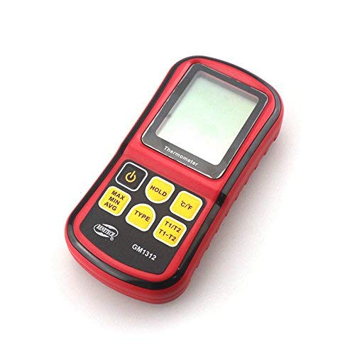 Benetech GM1312 -50~300C Thermocouple Thermometer Dual-channel Digital Temperature Meter For K/J/T/E/R/S/N LCD Thermometer