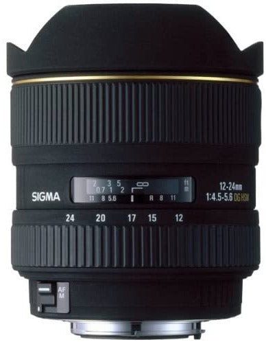 Sigma 12mm-24mm f/4.5-5.6 EX DG HSM Lens for Canon EOS