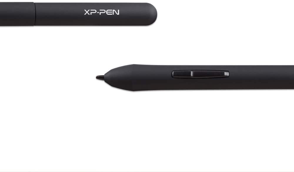 XP-Pen PN01 Battery-Free Passive Stylus with Pressure Sensitivity Grip Pen with One Toggle Function for Star 01, 02, 03.06, G430S Display Graphics Tablet