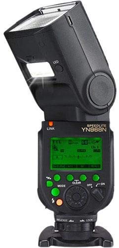 Yongnuo YN968N II Wireless TTL Master LED Flash Speedlite for Nikon SLR Camera YN968