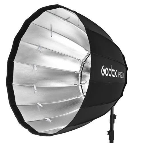 Godox P120L 120CM Reflector Parabolic SoftBox Cloak Box for Bowens Mount Studio