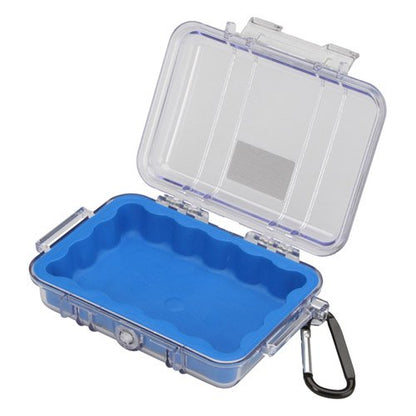 Pelican Micro Water-Resistant Crush and Dust Proof Case (Clear Black, Clear Blue, Clear Yellow, Clear Red) | 1020