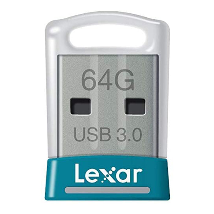 Lexar 64GB JumpDrive S45 USB 3.0 Flash Drive with up to 150MB/30MB/s Read and Write Speed | LJDS45-64GABAP