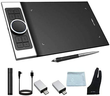 [CLEARANCE] XP-Pen Deco Pro Small 9in x 5in Ultrathin Graphic Drawing Pen Tablet with 60 Degrees Tilt Function, Double-Wheel Toggle, 8 Express Hotkeys and A41 Battery-Free 8192 Levels Pressure Sensitive Stylus for Digital Arts